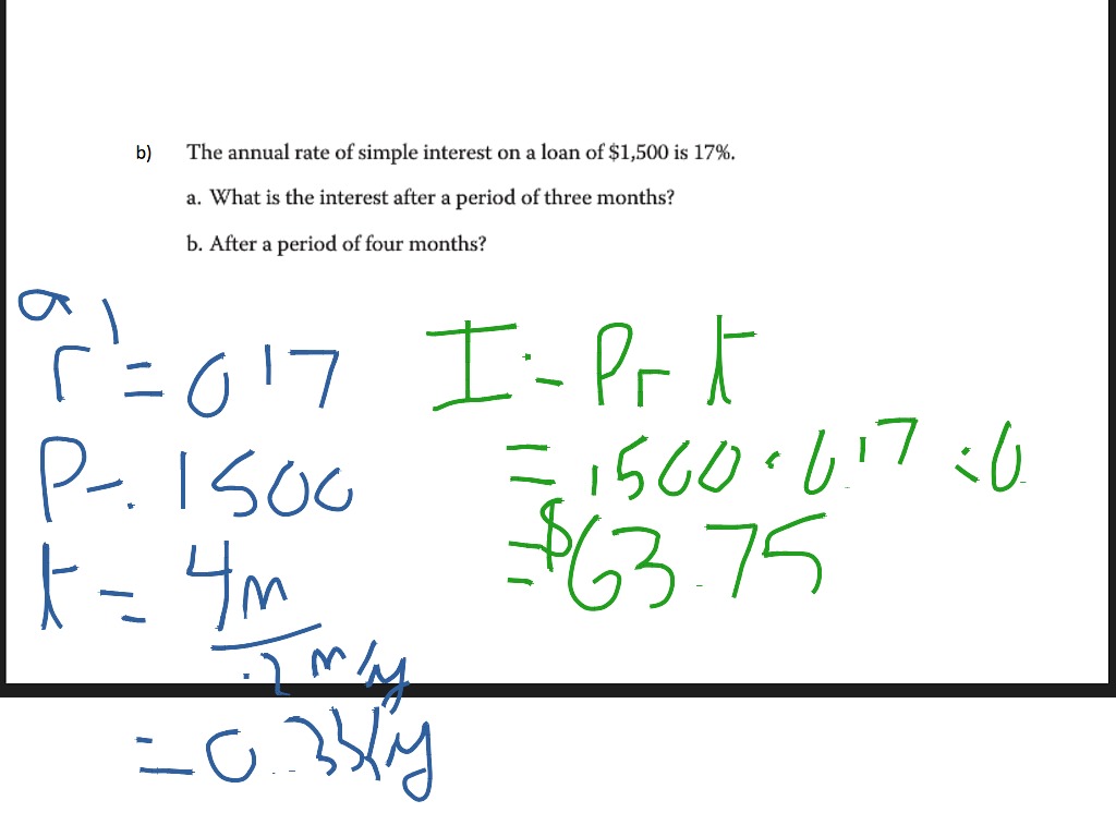 simple-interest-math-general-mathematics-showme