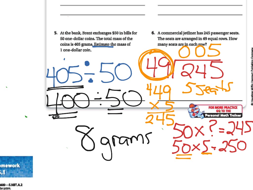 go math 5th grade lesson 5.3 homework answers
