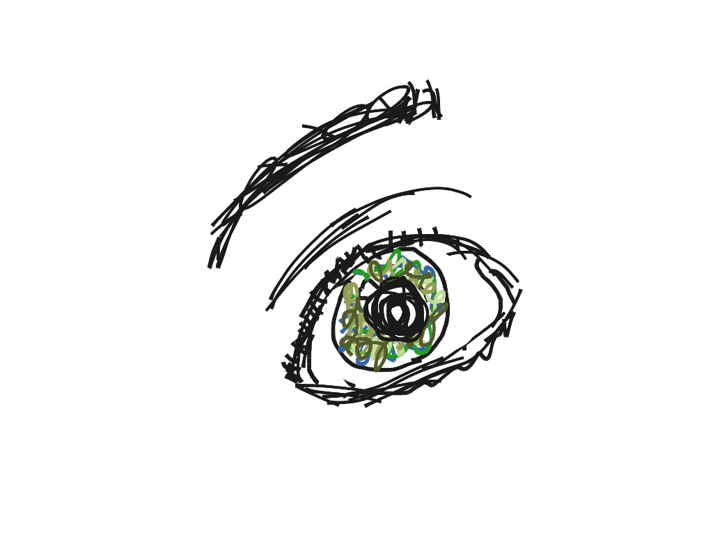 How to make an ugly eye | Eye Drawing | ShowMe