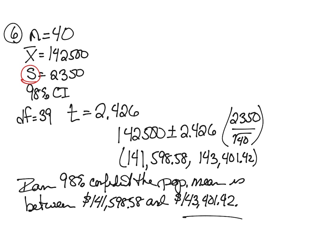 Section T | Math, Statistics | ShowMe