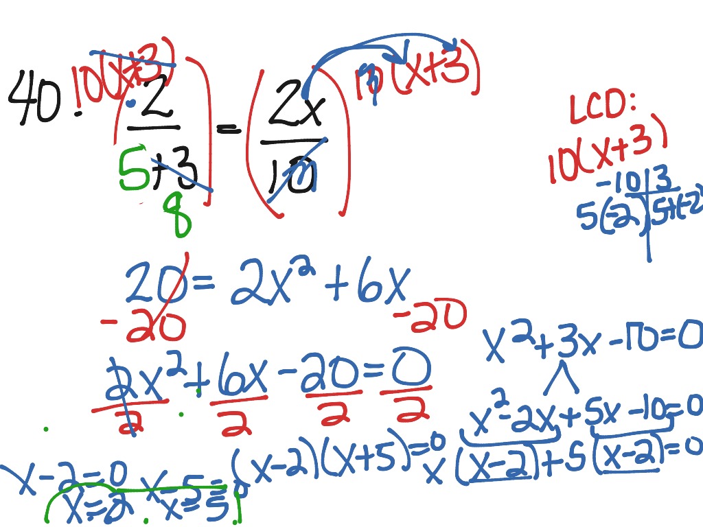 Math 0314 Test 3 Review #23-40 | Math, Algebra | ShowMe