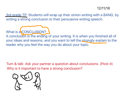 how to have a strong conclusion