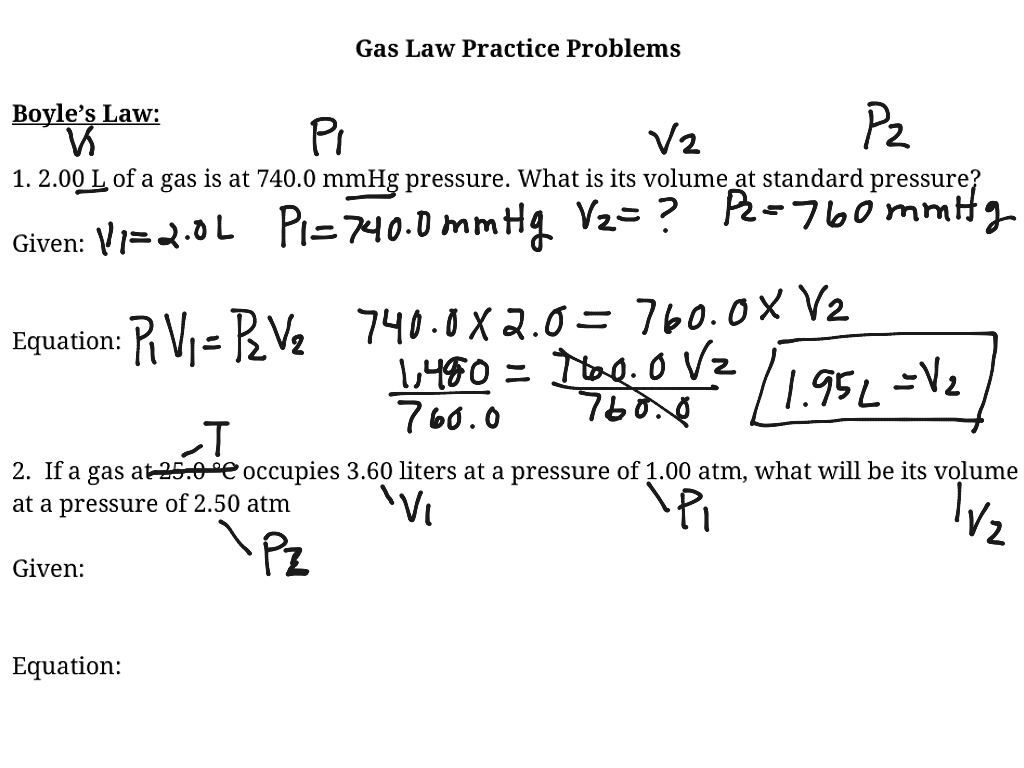 boyle's law problem solving with answers pdf