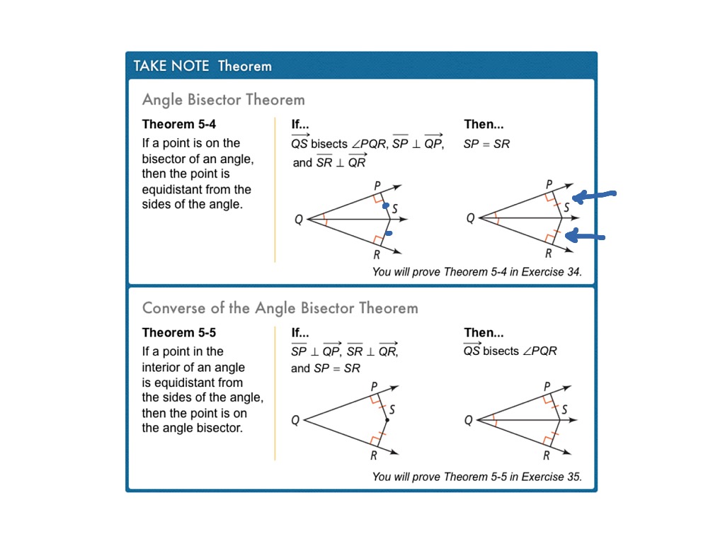 Perpendicular & Angle Bisector | Math | ShowMe