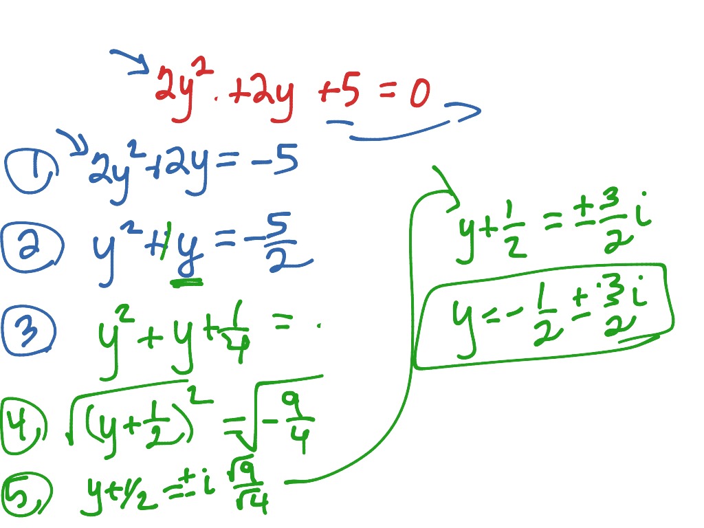 7.1 completing the square | Math, High School Math, Polynomials ...