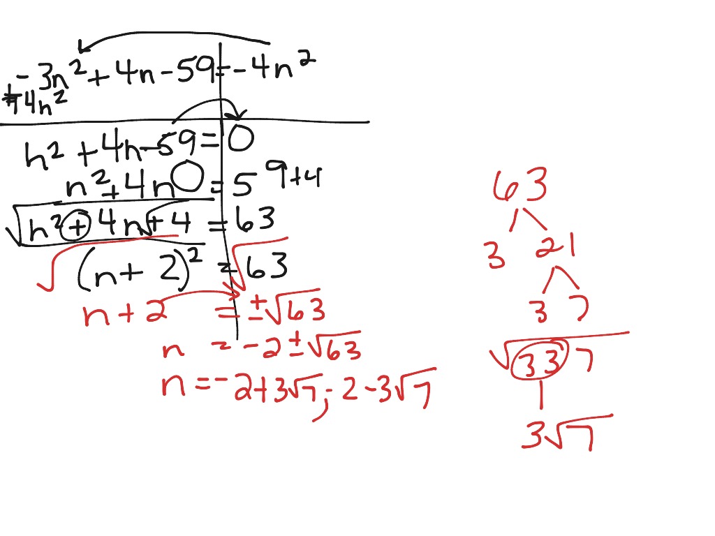 Quad Eq Check Quiz 1 #4 | Math | ShowMe