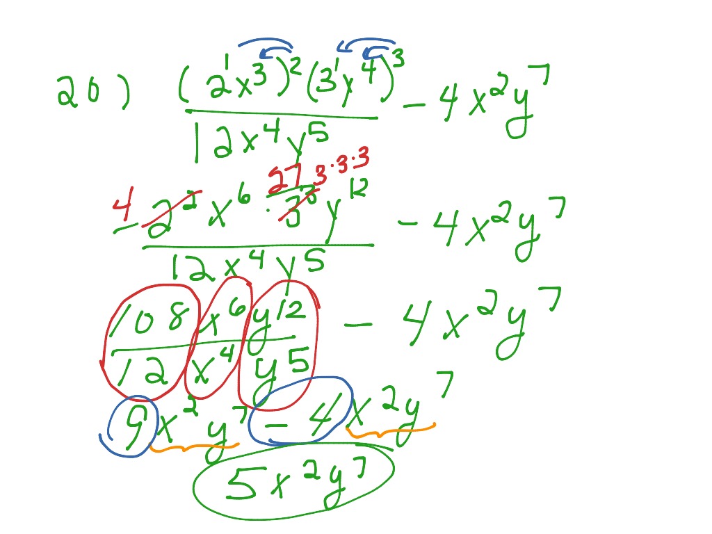 unit 6 homework 3 dividing monomials