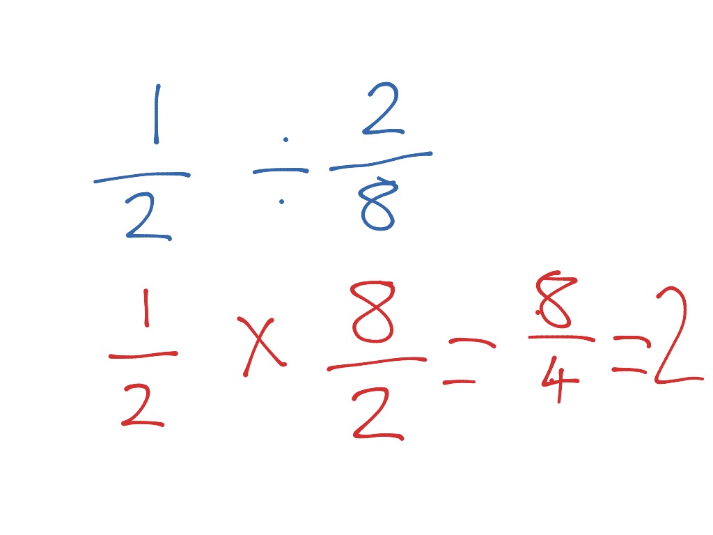 Percentage and Dividing Fractions | Math | ShowMe