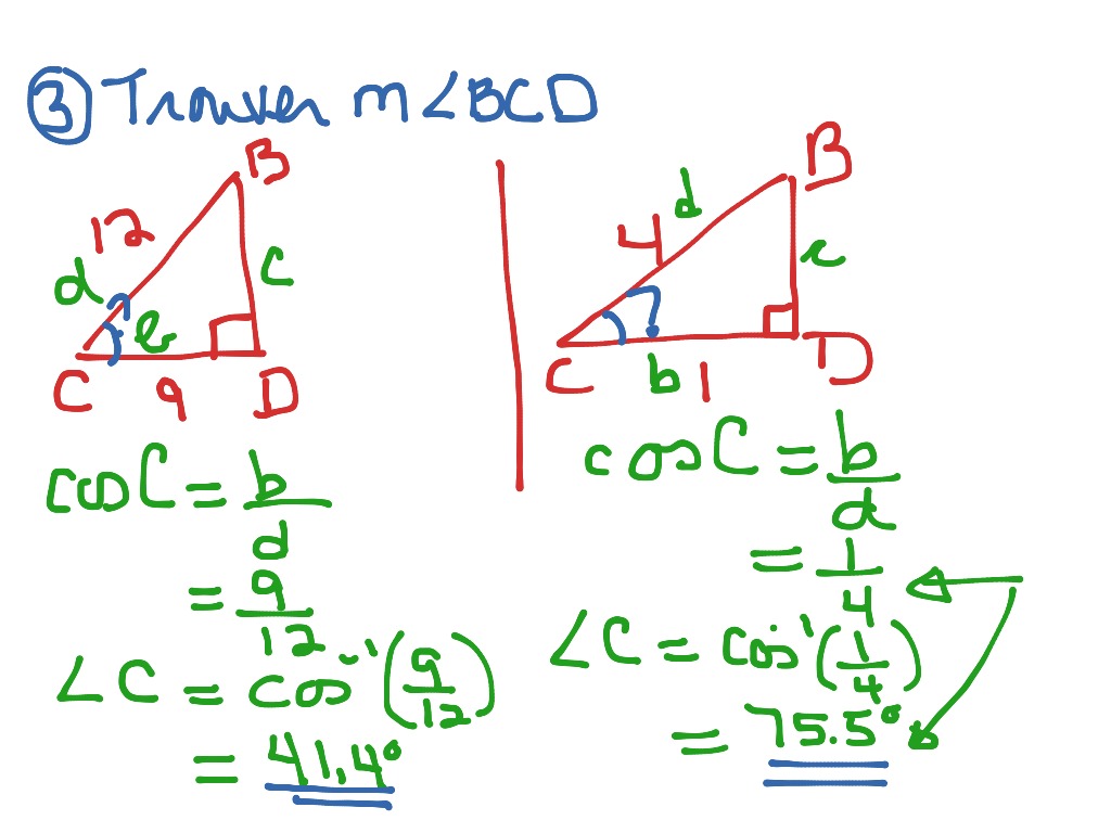 Relations Métriques Partie2 Math Trigonometry Trig Triangles Showme 8478