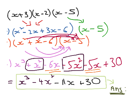 Triple brackets | Math, High School Math, Polynomials, Factoring ...