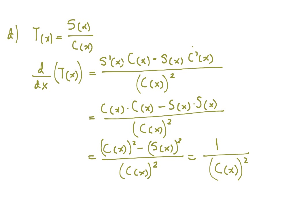 Derivatives Of Exponential Functions Math Calculus Derivatives And Differentiation Showme 4678