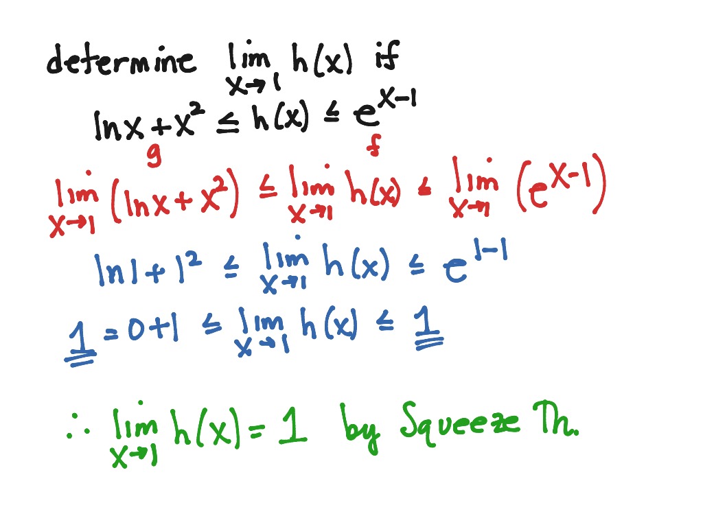 Limits-squeeze theorem | Math, Calculus, Limits | ShowMe