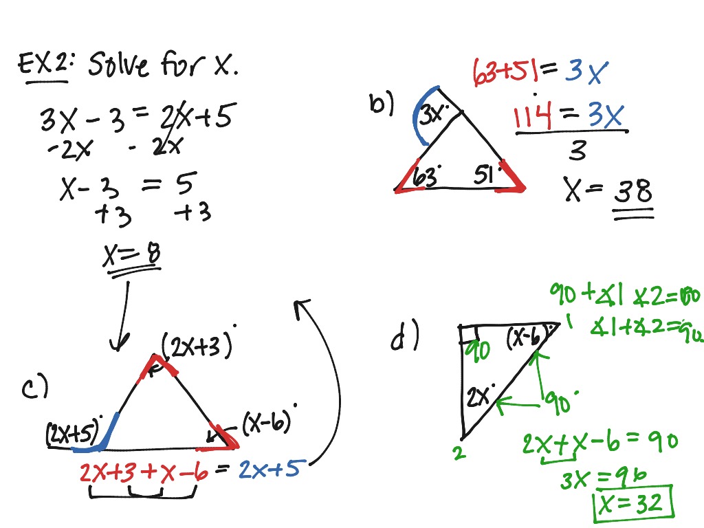 51 Angles And Sides Of Triangles Math High School Math Geometry Models Triangles Showme 9176