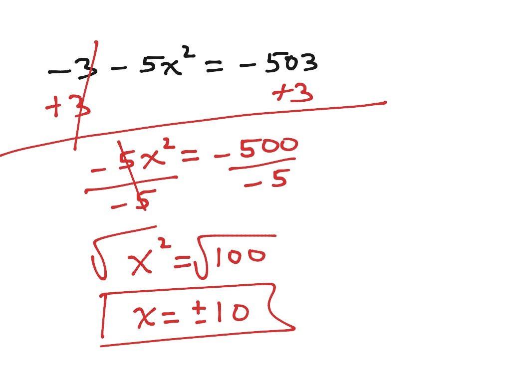 solve-by-taking-square-roots-math-showme