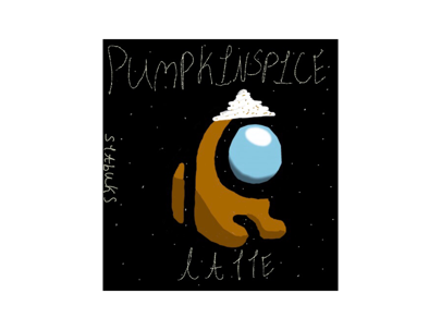 Pumkin spice latte among us | Art | ShowMe