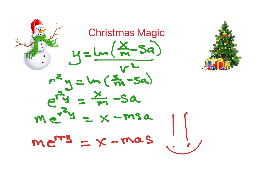 christmas-equation-math-high-school-math-showme