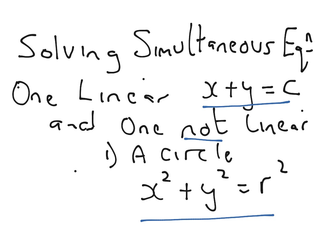 simultaneous-equation-non-linear-math-algebra-showme