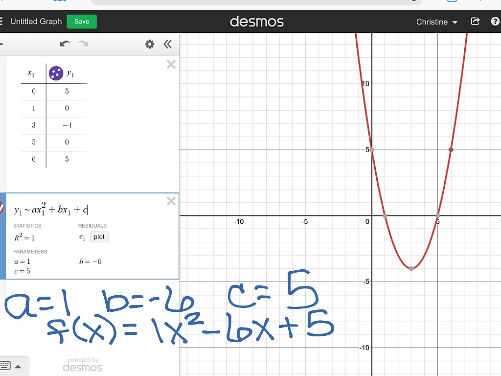 more-writing-quadratics-with-desmos-math-algebra-quadratic