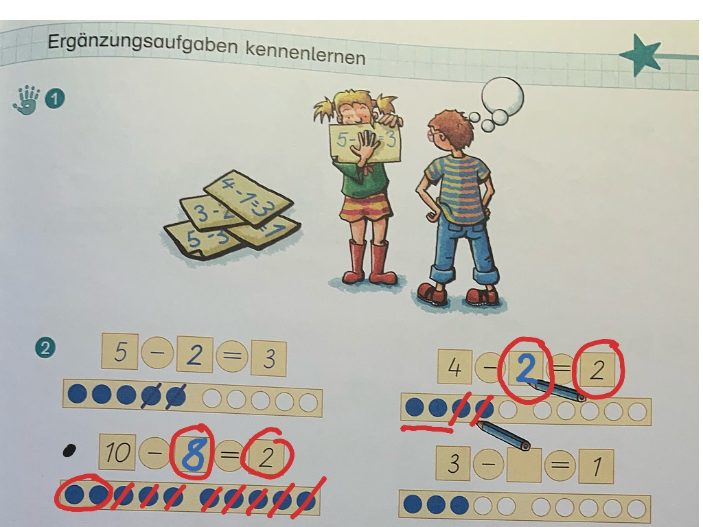 Ergänzungsaufgaben | Math, Elementary Math, Addition And Subtraction ...