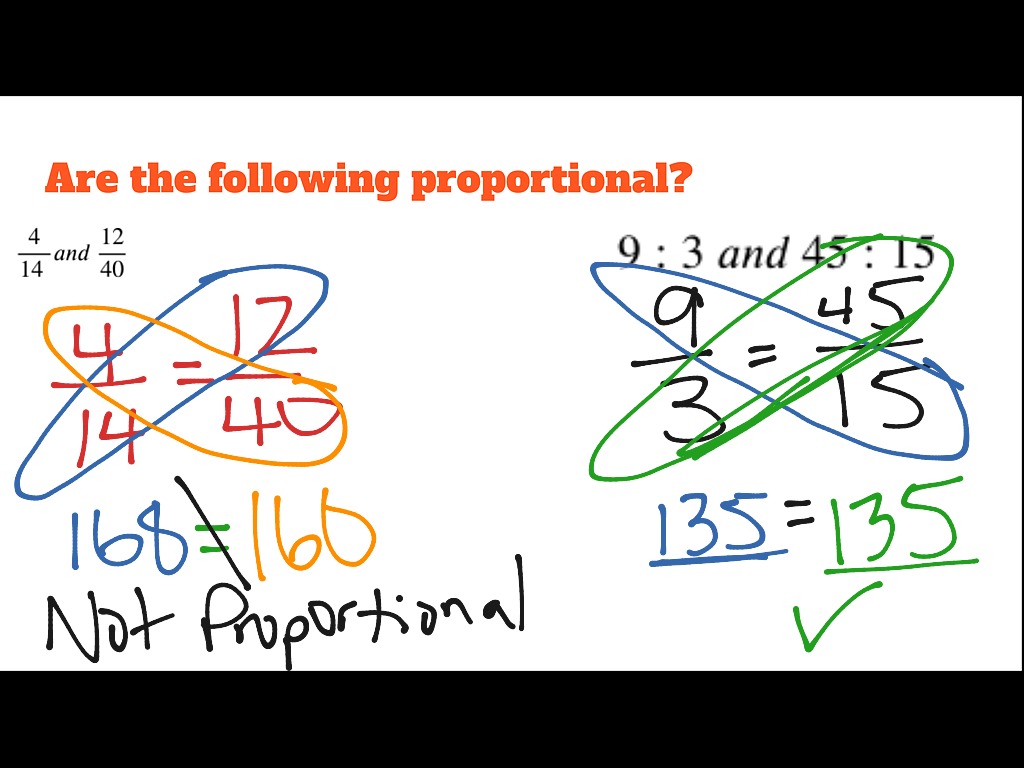 Using Proportions And Cross Products | Math, 7th Grade Math, 7th Grade ...