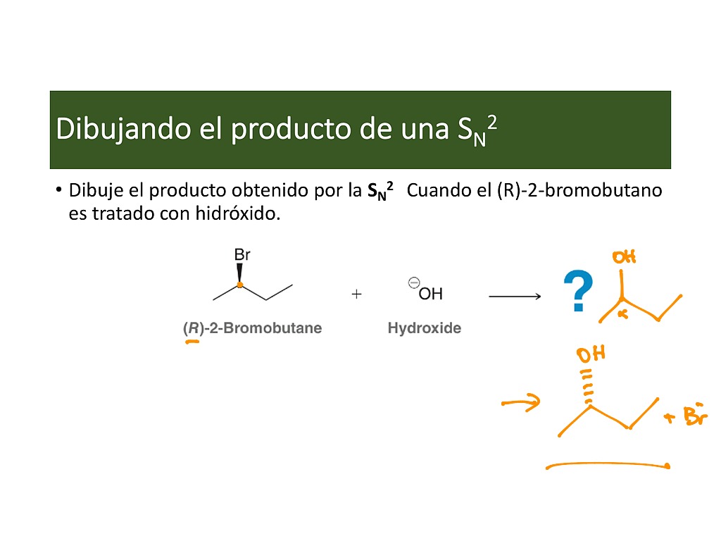 7.1 Mecanismo Y Productos De Una Sn2 