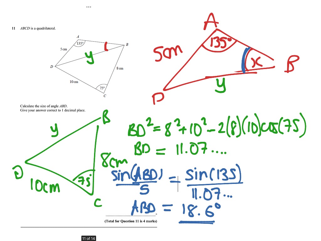 paper 3h q11 | Math | ShowMe